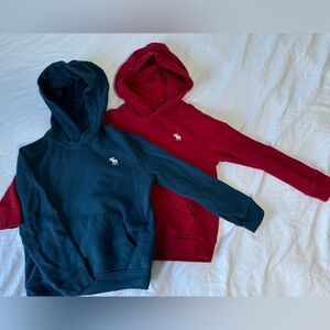 Two Abercrombie classic hoodies